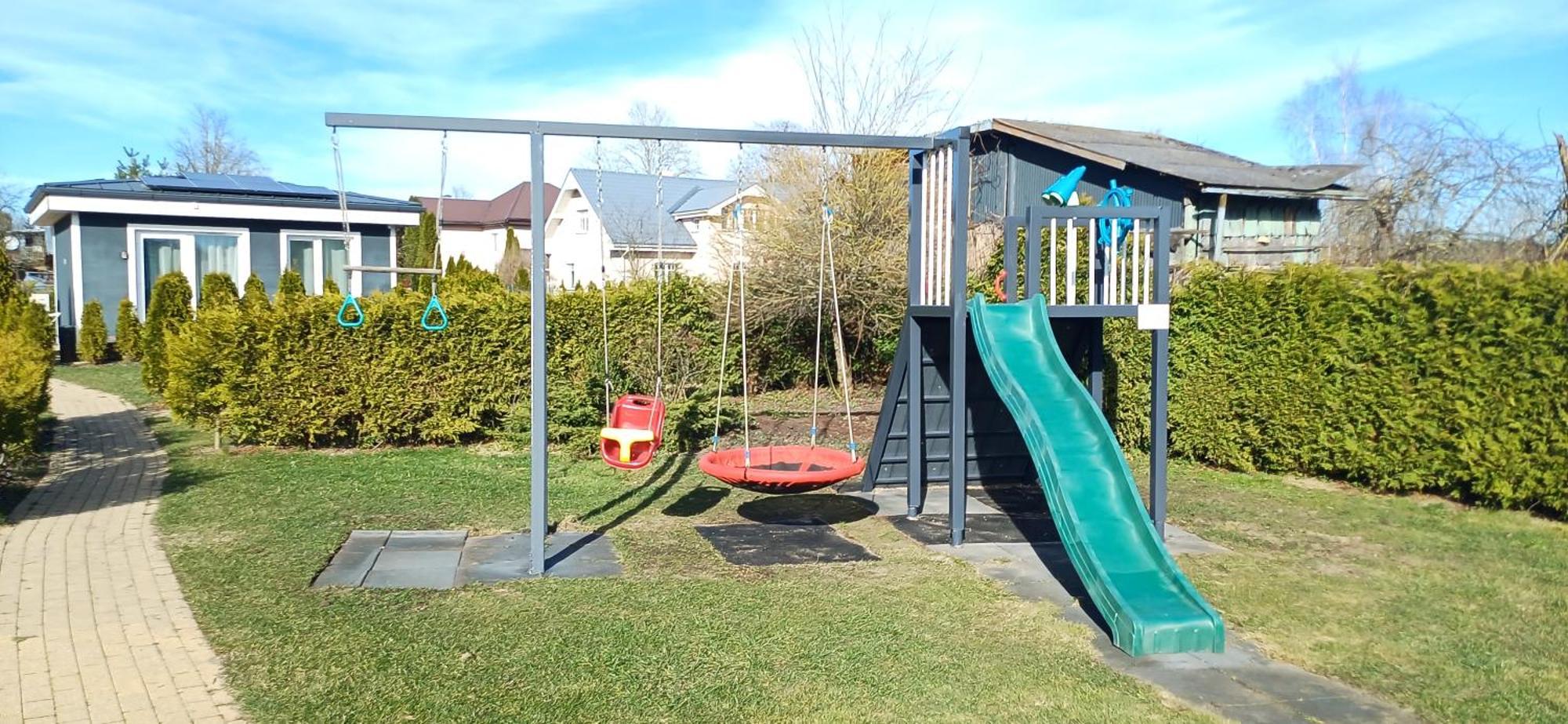 Family Garden Apartments With Free Private Parking & Playground Riga Dış mekan fotoğraf